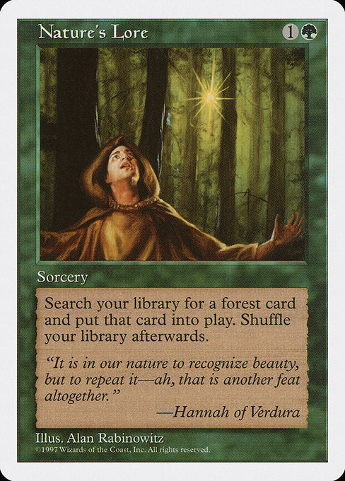 Nature's Lore (316) - Fifth Edition - Game On
