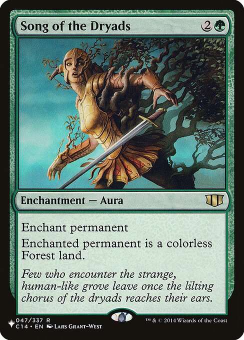 Song of the Dryads (C14-47) - The List - Game On