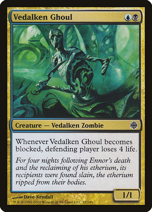Vedalken Ghoul (32) (Foil) - Alara Reborn - Game On