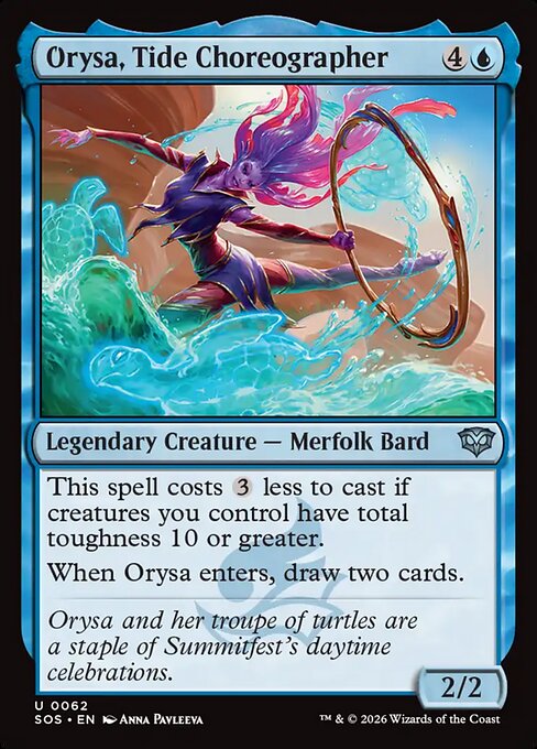 Orysa, Tide Choreographer (62) (Foil) - Secrets of Strixhaven - Game On