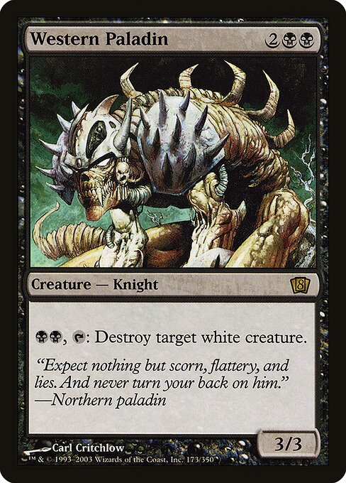 Western Paladin (173★) - Eighth Edition - Game On