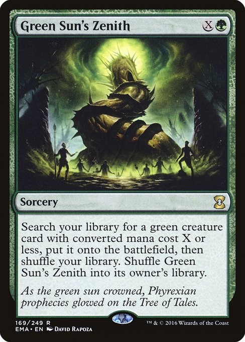 Green Sun's Zenith (169) - Eternal Masters - Game On