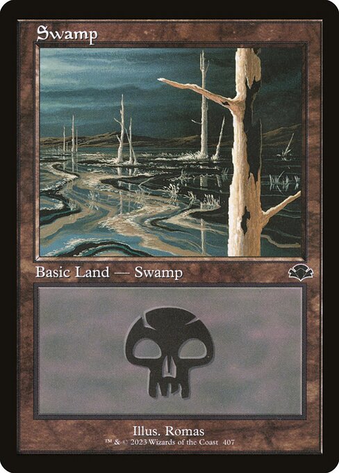 Swamp (407) (Foil) - Dominaria Remastered - Game On