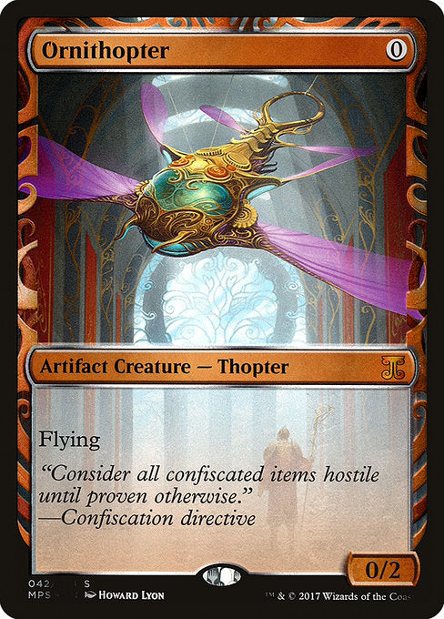 Ornithopter (42) (Foil) - Kaladesh Inventions Game On Ornithopter (42) (Foil) - Kaladesh Inventions Game On