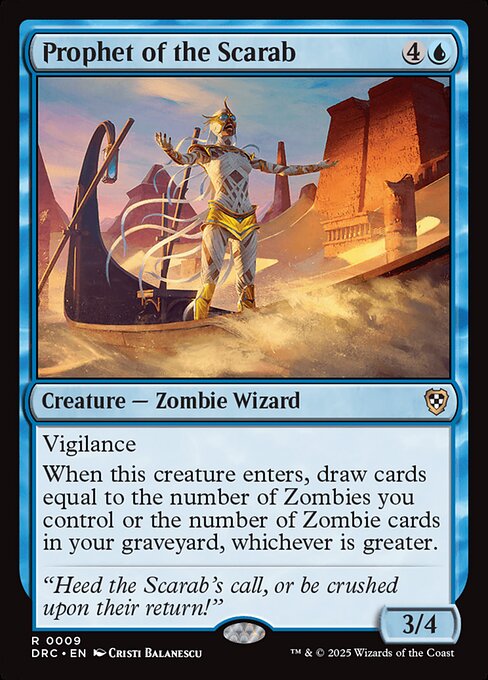 Prophet of the Scarab (9) - Aetherdrift Commander - Game On