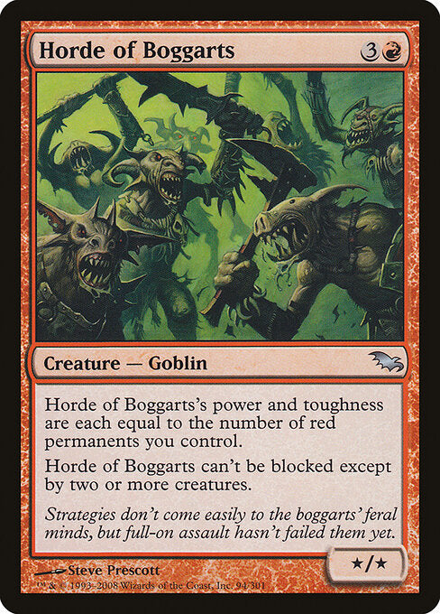 Horde of Boggarts (94) - Shadowmoor - Game On