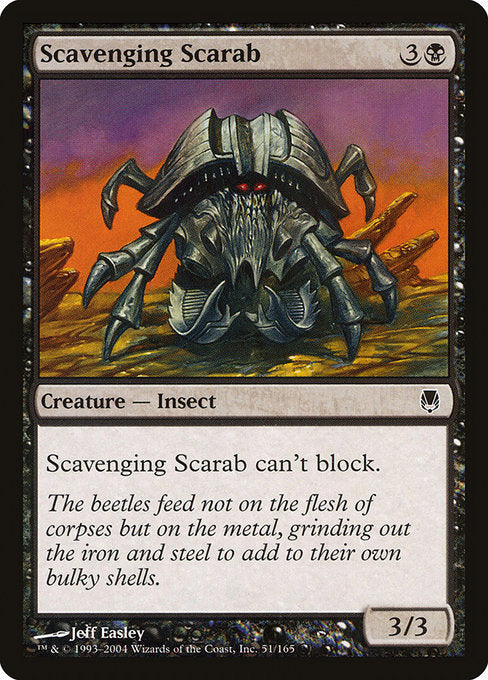 Scavenging Scarab (51) (Foil) - Darksteel - Game On