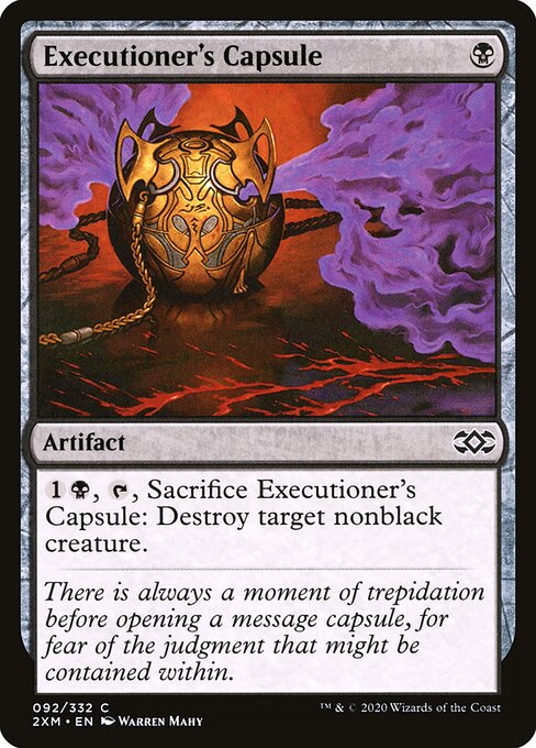 Executioner's Capsule (92) (Foil) - Double Masters - Game On