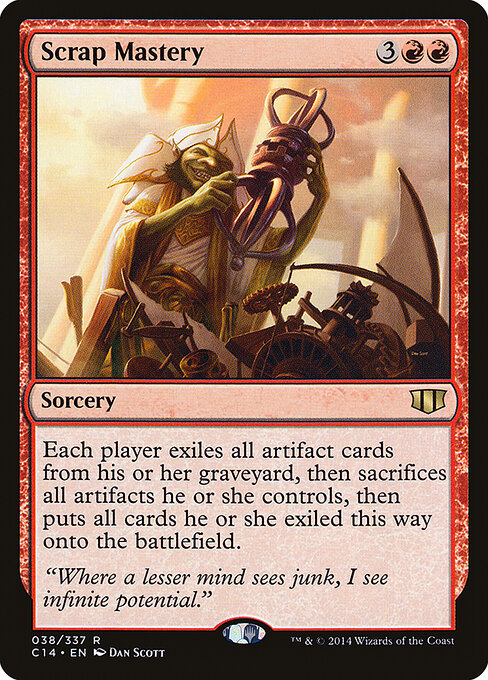 Scrap Mastery (38) - Commander 2014 - Game On