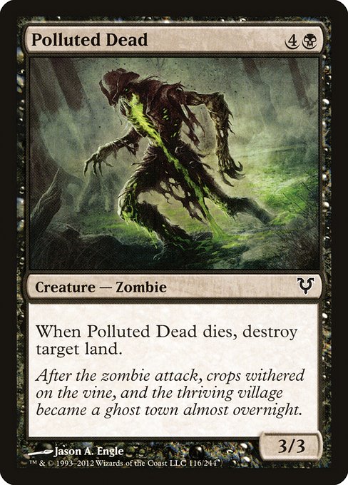 Polluted Dead (116) (Foil) - Avacyn Restored - Game On