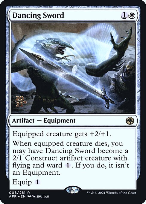 Dancing Sword (8s) (Foil) - Adventures in the Forgotten Realms Promos - Game On
