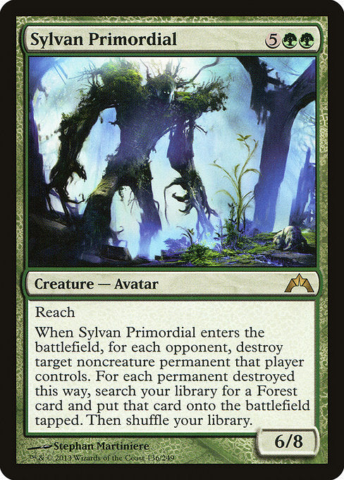 Sylvan Primordial (136) (Foil) - Gatecrash - Game On