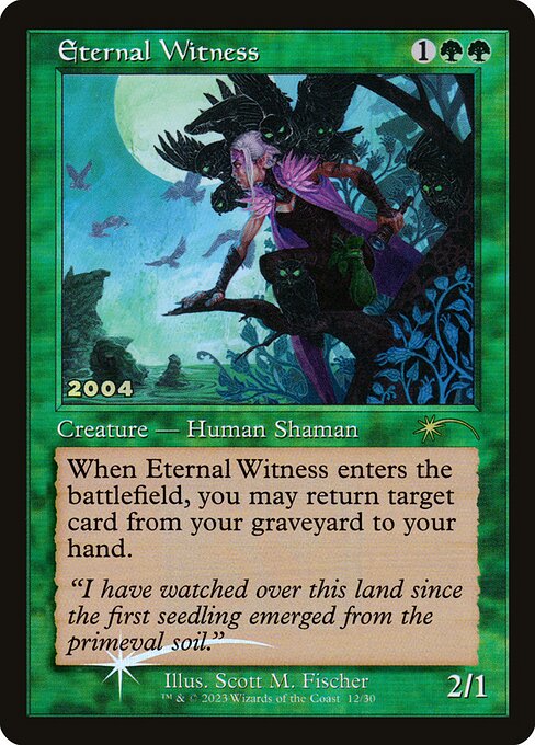 Eternal Witness (12) (Foil) - 30th Anniversary Play Promos - Game On