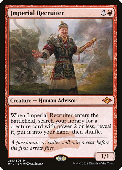 Imperial Recruiter (281) - Modern Horizons 2 - Game On