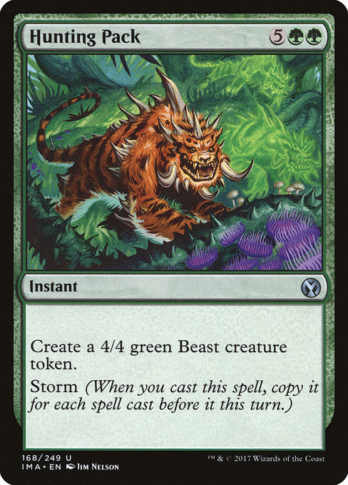 Hunting Pack (168) (Foil) - Iconic Masters - Game On