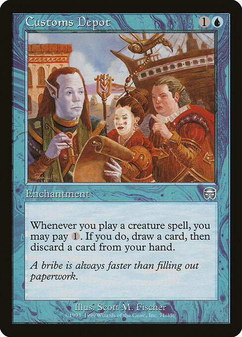 Customs Depot (71) - Mercadian Masques - Game On