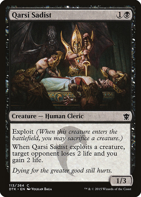 Qarsi Sadist (113) (Foil) - Dragons of Tarkir - Game On