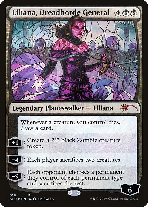 Liliana, Dreadhorde General (510) (Foil) - Secret Lair Drop - Game On
