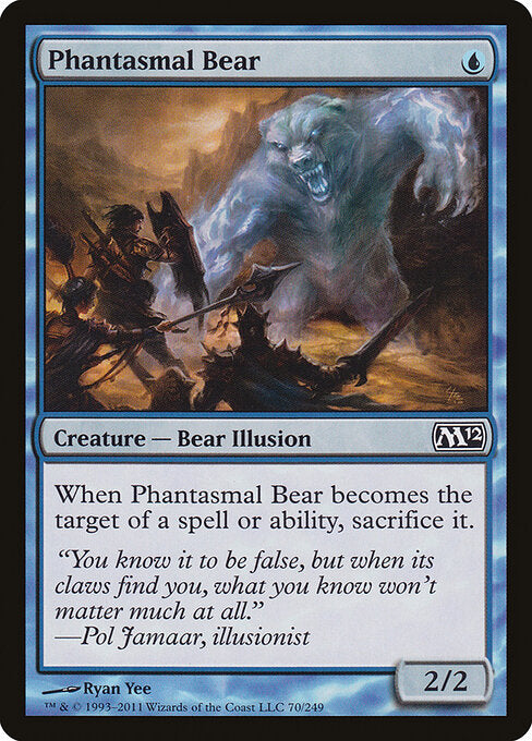 Phantasmal Bear (70) - Magic 2012 - Game On