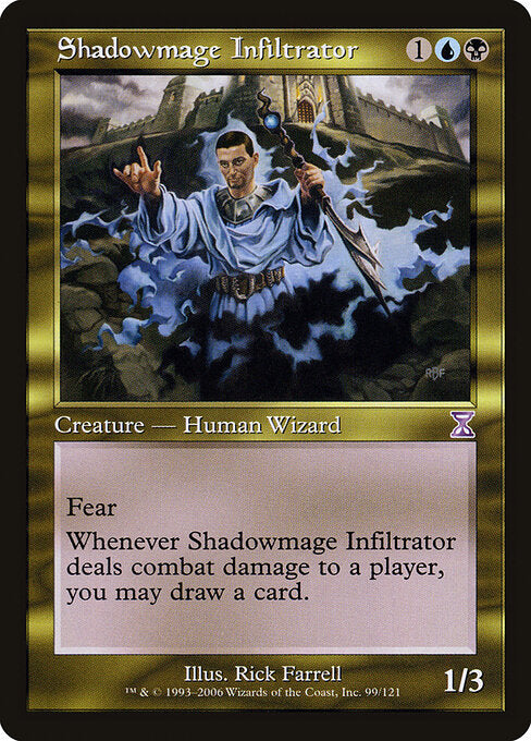 Shadowmage Infiltrator (99) - Time Spiral Timeshifted - Game On