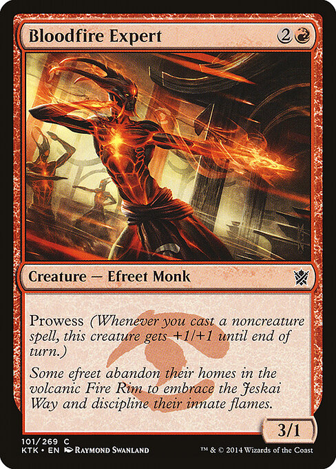 Bloodfire Expert (101) (Foil) - Khans of Tarkir - Game On