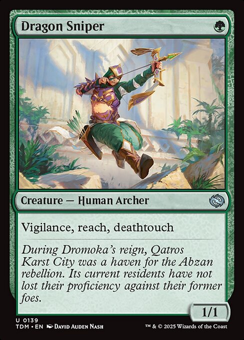 Dragon Sniper (139) - Tarkir: Dragonstorm - Game On