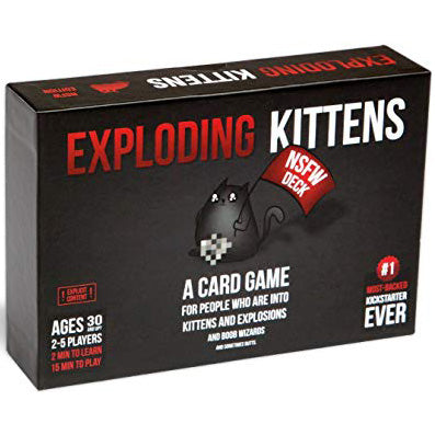 Exploding Kittens NSFW Edition - Party Games - Game On