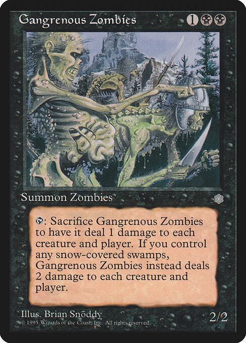 Gangrenous Zombies (127) - Ice Age - Game On