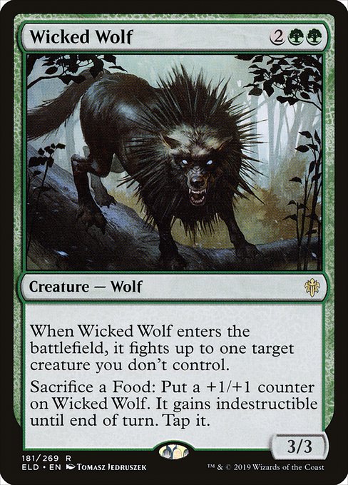 Wicked Wolf (181) - Throne of Eldraine - Game On