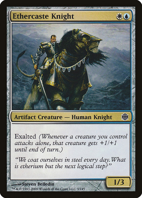 Ethercaste Knight (3) (Foil) - Alara Reborn - Game On