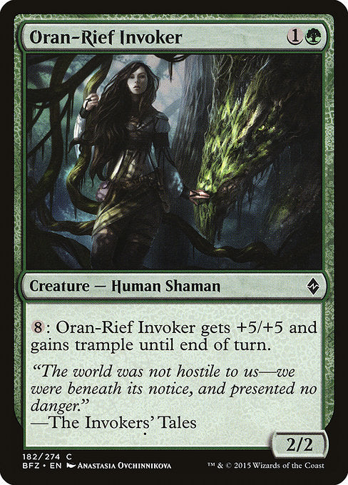 Oran-Rief Invoker (182) (Foil) - Battle for Zendikar - Game On