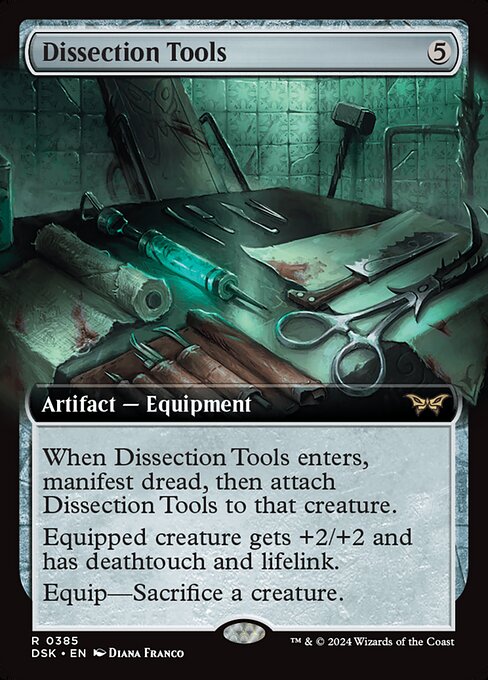 Dissection Tools (385) - EXTENDED ART - Duskmourn: House of Horror - Game On