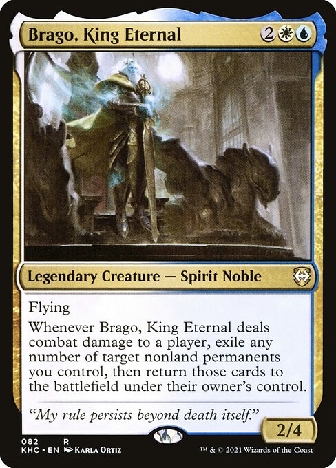 Brago, King Eternal (82) - Kaldheim Commander - Game On