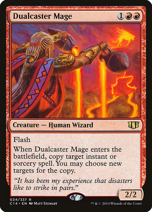 Dualcaster Mage (34) - Commander 2014 - Game On