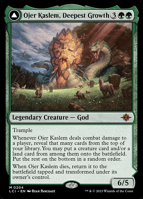 Ojer Kaslem, Deepest Growth // Temple of Cultivation (204) - The Lost Caverns of Ixalan - Game On