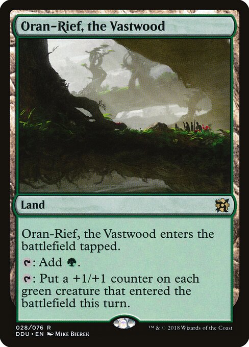 Oran-Rief, the Vastwood (28) - Duel Decks: Elves vs. Inventors - Game On