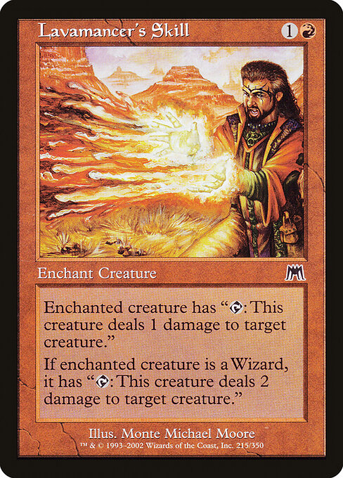 Lavamancer's Skill (215) (Foil) - Onslaught - Game On