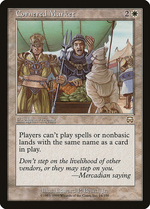 Cornered Market (14) - Mercadian Masques - Game On
