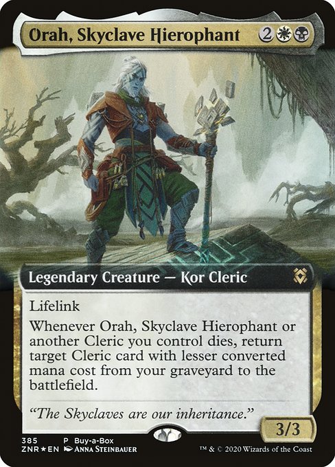 Orah, Skyclave Hierophant (385) - EXTENDED ART (Foil) - Zendikar Rising - Game On