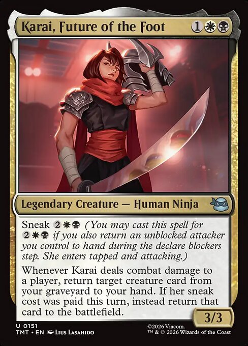 Karai, Future of the Foot (151) - Teenage Mutant Ninja Turtles - Game On