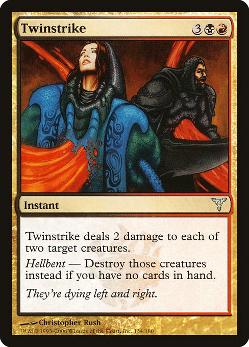 Twinstrike (134) (Foil) - Dissension - Game On