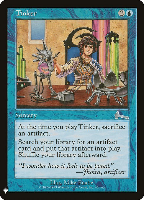 Tinker (ULG-45) - The List - Game On