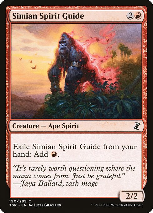 Simian Spirit Guide (190) (Foil) - Time Spiral Remastered - Game On