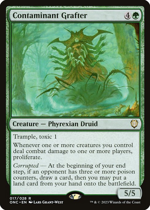 Contaminant Grafter (17) - Phyrexia: All Will Be One Commander - Game On