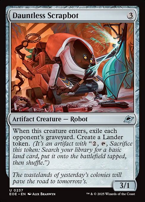 Dauntless Scrapbot (237) (Foil) - Edge of Eternities - Game On