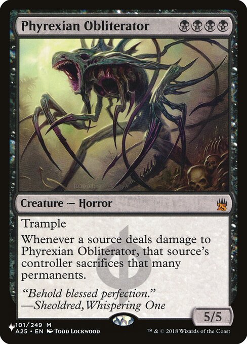 Phyrexian Obliterator (A25-101) - The List - Game On