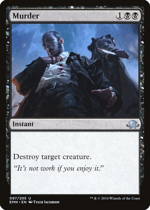 Murder (97) (Foil) - Eldritch Moon - Game On