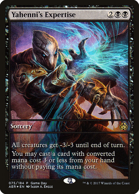 Yahenni's Expertise (75) - FULL ART (Foil) - Aether Revolt Promos - Game On