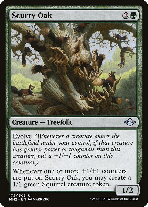 Scurry Oak (172) (Foil) - Modern Horizons 2 - Game On