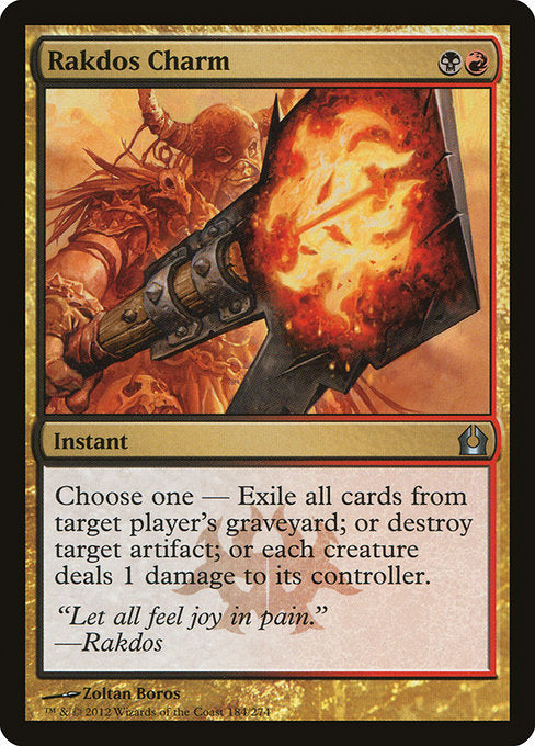 Rakdos Charm (184) - Return to Ravnica - Game On